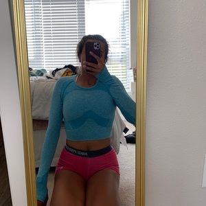 Gymshark Flex Long-Sleeve Crop top